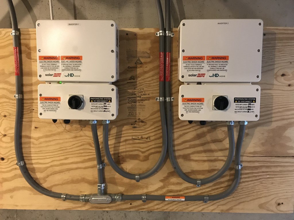 Dual SolarEdge Inverters